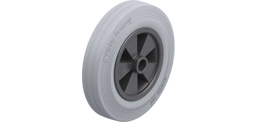 BLICKLE - Roue Ø 200mm bandage caoutchouc SBR 205kg - VPP 200/20G-SG