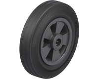 BLICKLE - Roue Ø 200mm bandage caoutchouc SBR 205kg - VPP 200/20R
