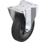 BLICKLE - Roulette fixe Ø 160mm bandage caoutchouc SBR 135kg - B-VPP 160R
