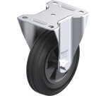 BLICKLE - Roulette fixe Ø 160mm bandage caoutchouc SBR 135kg - B-VPP 160G