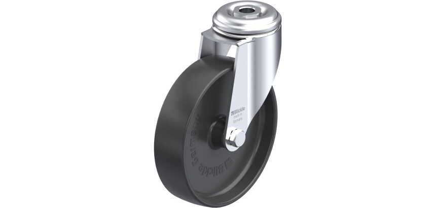 BLICKLE - Roulette pivotante Ø 125mm bandage polyamide PA 6.6 120kg - LKRA-POA 125G
