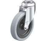 BLICKLE - Roulette pivotante Ø 125mm bandage caoutchouc SBR 100kg - LKRA-VPA 125G