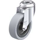 BLICKLE - Roulette pivotante Ø 100mm bandage caoutchouc SBR 110kg - LKRA-VPA 101G