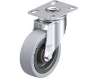 BLICKLE - Roulette pivotante Ø 100mm bandage caoutchouc SBR 110kg - LKPA-VPA 101K