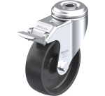 BLICKLE - Roulette pivotante à frein Ø 100mm bandage polyamide PA 6.6 120kg - LKRA-POA 100G-FI