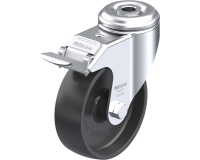 BLICKLE - Roulette pivotante à frein Ø 100mm bandage polyamide PA 6.6 120kg - LKRA-POA 100G-FI