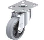 BLICKLE - Roulette pivotante Ø 80mm bandage caoutchouc SBR 80kg - LKPA-VPA 80G