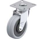 BLICKLE - Roulette pivotante Ø 75mm bandage caoutchouc SBR 60kg - LPA-VPA 75K
