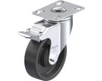 BLICKLE - Roulette pivotante à frein Ø 100mm bandage polyamide PA 6.6 120kg - LKPA-POA 100K-FI