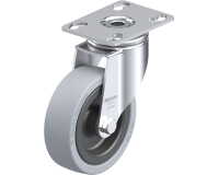 BLICKLE - Roulette pivotante Ø 100mm bandage caoutchouc SBR 110kg - LKPA-VPA 101G