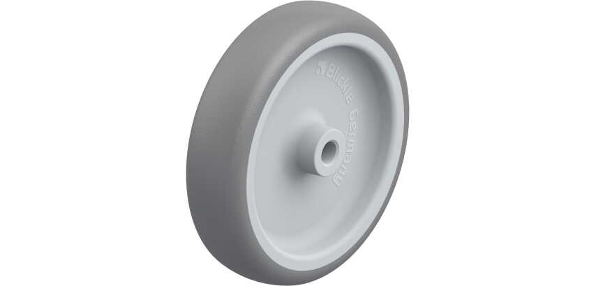 BLICKLE - Roue Ø 100mm bandage caoutchouc TPE 90kg - TPA 100/8G
