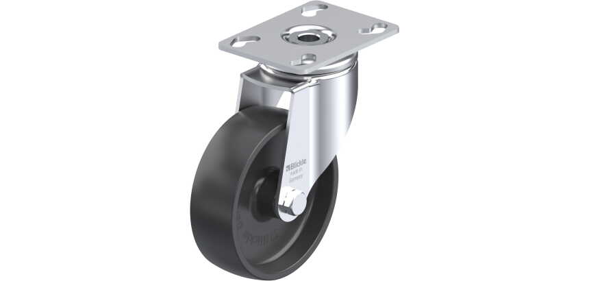 BLICKLE - Roulette pivotante Ø 100mm bandage polyamide PA 6.6 120kg - LKPA-POA 100G