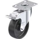 BLICKLE - Roulette pivotante à frein Ø 100mm bandage polyamide PA 6.6 120kg - LKPA-POA 100G-FI