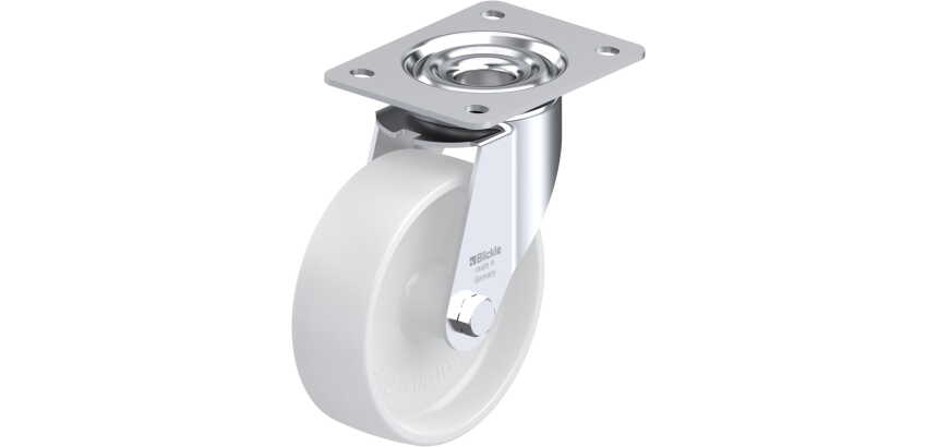 BLICKLE - Roulette pivotante Ø 150mm bandage polyamide PA 6.6 300kg - LE-PO 150G