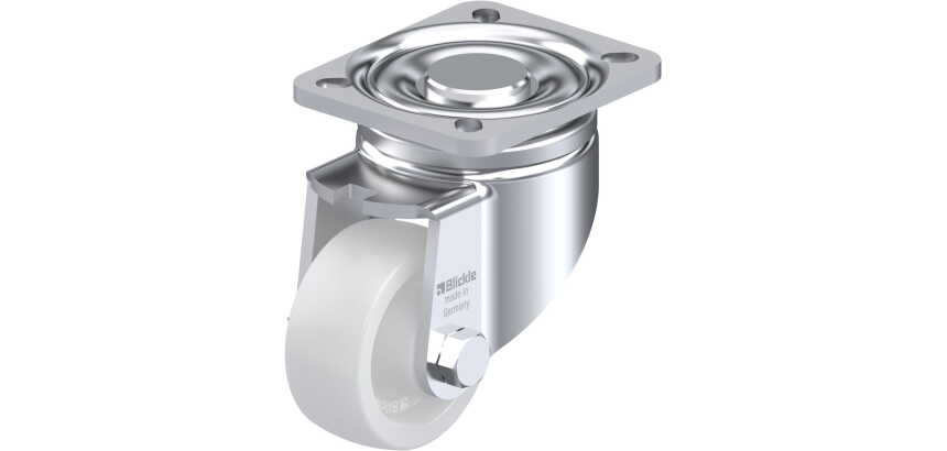 BLICKLE - Roulette pivotante Ø 75mm bandage polyamide PA 6.6 300kg - LH-SPO 75G