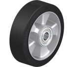 BLICKLE - Roue Ø 160mm bandage caoutchouc NR 400kg - ALEV 160/20K