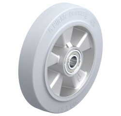 BLICKLE - Roue Ø 200mm bandage caoutchouc NR 500kg - ALEV 200/20K-SG