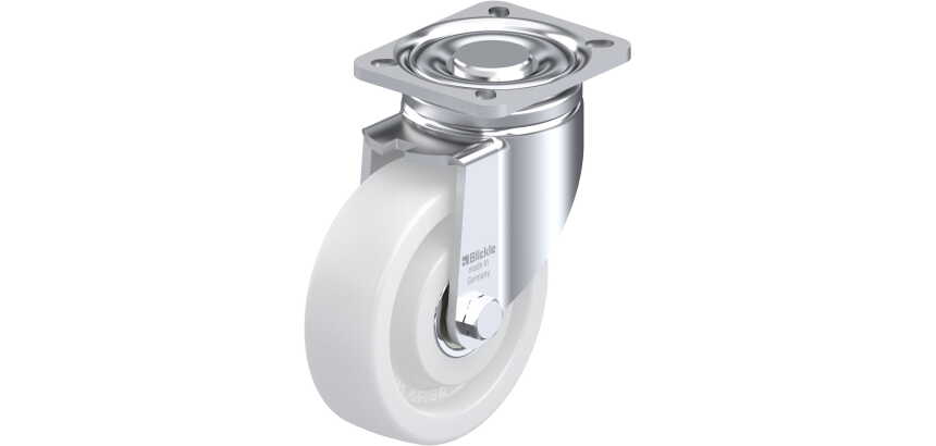 BLICKLE - Roulette pivotante Ø 125mm bandage polyamide PA 6.6 700kg - LH-SPO 125K-1