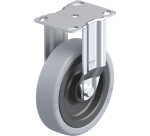 BLICKLE - Roulette fixe Ø 125mm bandage caoutchouc SBR 120kg - BKPA-VPA 126K