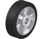 BLICKLE - Roue Ø 160mm bandage caoutchouc NR 400kg - ALEV 160/25K
