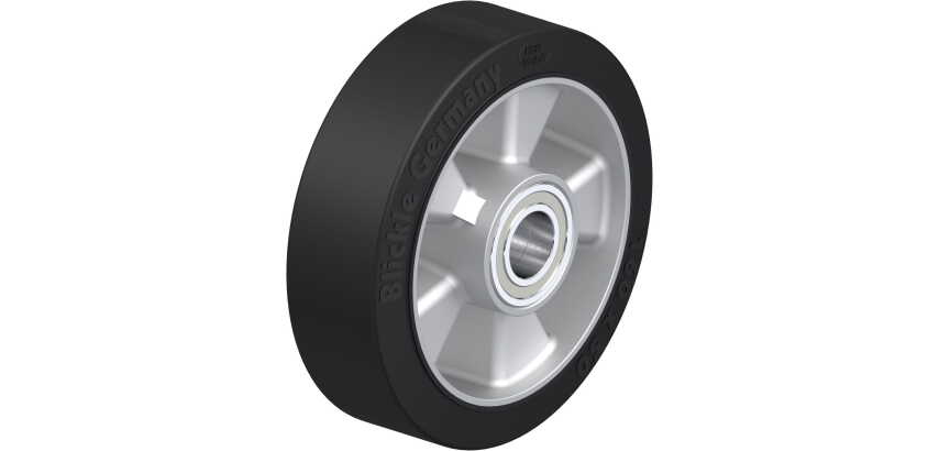 BLICKLE - Roue Ø 160mm bandage caoutchouc NR 400kg - ALEV 160/25K