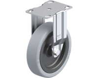 BLICKLE - Roulette fixe Ø 100mm bandage caoutchouc SBR 120kg - BKPA-VPA 126G