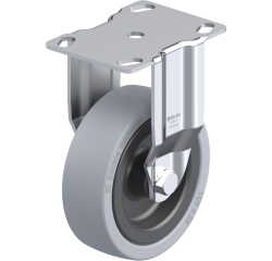 BLICKLE - Roulette fixe Ø 100mm bandage caoutchouc SBR 110kg - BKPA-VPA 101G
