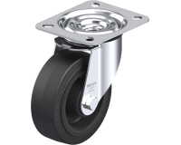 BLICKLE - Roulette pivotante Ø 100mm bandage caoutchouc NR 150kg - LE-POEV 100R