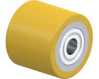 BLICKLE - Galet de transpalettes Ø 82mm bandage polyuréthane PU 660kg - HTH 82x72/20-72K