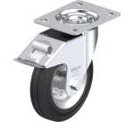 BLICKLE - Roulette pivotante à frein Ø 160mm bandage caoutchouc SBR 135kg - LE-VE 160R-FI