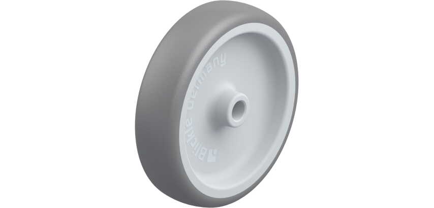 BLICKLE - Roue Ø 125mm bandage caoutchouc TPE 125kg - TPA 126/12G