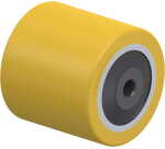 BLICKLE - Galet de transpalettes Ø 85mm bandage polyuréthane PU 770kg - HTHW 85x80/12-85K