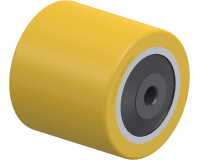 BLICKLE - Galet de transpalettes Ø 85mm bandage polyuréthane PU 770kg - HTHW 85x80/12-85K