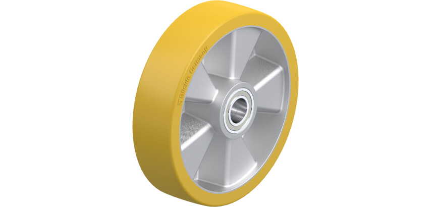 BLICKLE - Roue Ø 200mm bandage polyuréthane PU 800kg - ALTH 200/25K