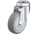 BLICKLE - Roulette pivotante Ø 100mm bandage caoutchouc TPE 110kg - LKRA-TPA 101KF