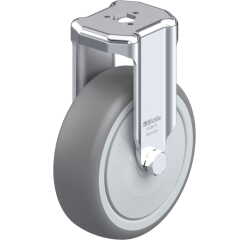 BLICKLE - Roulette fixe Ø 100mm bandage caoutchouc TPE 110kg - BKRA-TPA 101KF