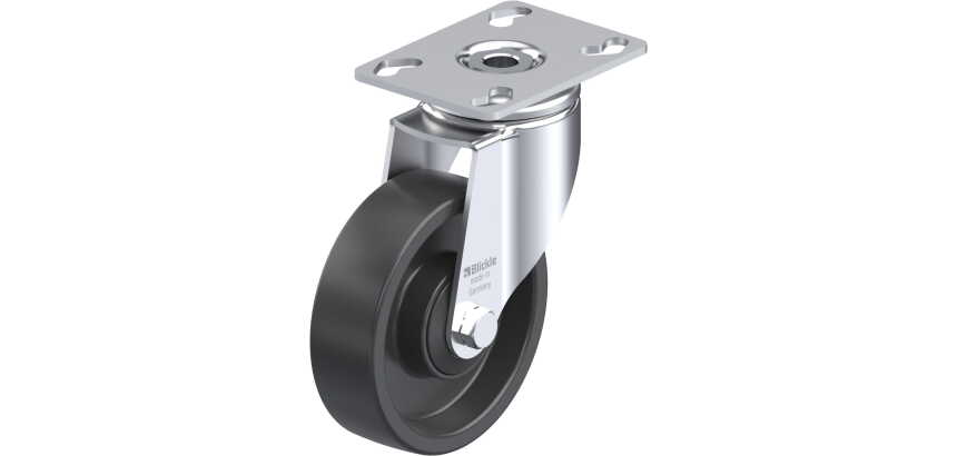 BLICKLE - Roulette pivotante Ø 100mm bandage polyamide PA 6.6 120kg - LKPA-POA 100K