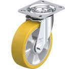 BLICKLE - Roulette pivotante Ø 125mm bandage polyuréthane PU 250kg - L-ALTH 125K