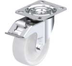 BLICKLE - Roulette pivotante à frein Ø 100mm bandage polypropylène PP 150kg - LE-PPN 100G-FI