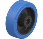 BLICKLE - Roue Ø 100mm bandage caoutchouc NR 200kg - POEV 100/12R-SB