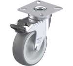 BLICKLE - Roulette pivotante à frein Ø 75mm bandage caoutchouc TPE 75kg - LPA-TPA 75G-FI
