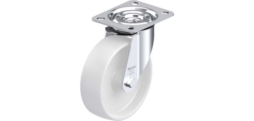 BLICKLE - Roulette pivotante Ø 125mm bandage polyamide PA 6.6 150kg - LE-PO 125G
