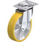 BLICKLE - Roulette pivotante Ø 200mm bandage polyuréthane PU 400kg - L-ALTH 200K