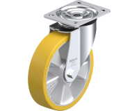 BLICKLE - Roulette pivotante Ø 200mm bandage polyuréthane PU 400kg - L-ALTH 200K