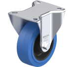 BLICKLE - Roulette fixe Ø 100mm bandage caoutchouc NR 200kg - B-POEV 100R-SB