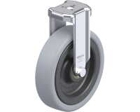 BLICKLE - Roulette fixe Ø 125mm bandage caoutchouc SBR 120kg - BKRA-VPA 126K