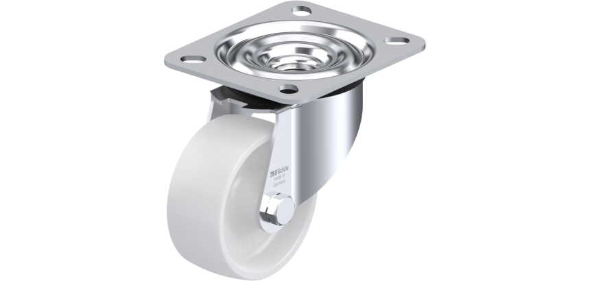 BLICKLE - Roulette pivotante Ø 75mm bandage polyamide PA 6.6 150kg - LE-PO 75G