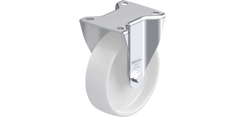 BLICKLE - Roulette fixe Ø 125mm bandage polyamide PA 6.6 250kg - B-PO 125G