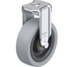 BLICKLE - Roulette fixe Ø 100mm bandage caoutchouc SBR 110kg - BKRA-VPA 101K