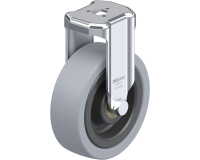 BLICKLE - Roulette fixe Ø 100mm bandage caoutchouc SBR 110kg - BKRA-VPA 101K